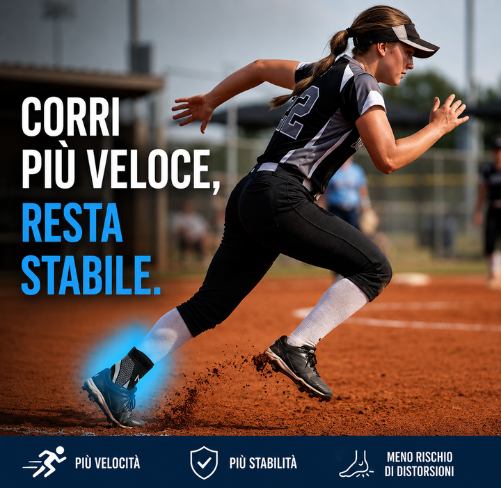 Move Secure™ Cavigliera a Compressione Ultra Leggera